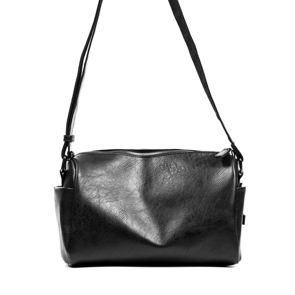 Simple Design Crossbody Bag  Men Fashion Casual Shoulder Messenger Bag Men Daily Solid PU Leather Crossbody Bags Handbags Bolsos