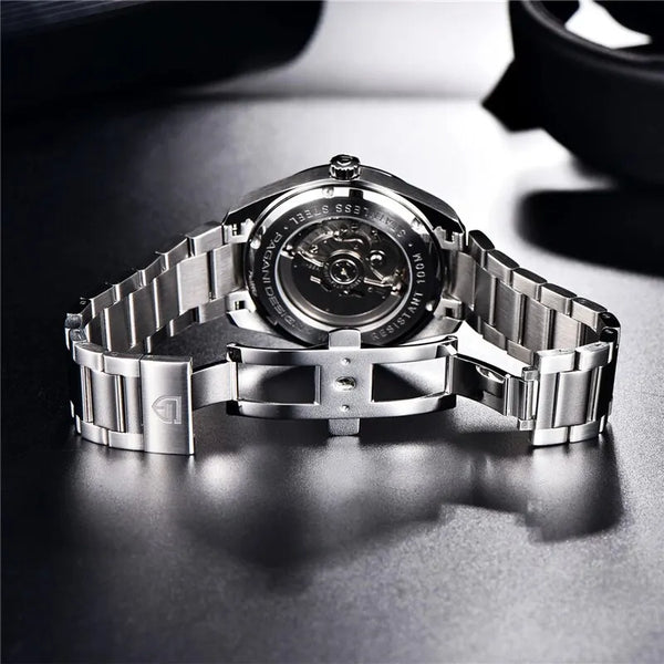 PAGANI DESIGN Japan NH35 Men Mechanical Wristwatches New Sapphire Glass Automatic Watch Waterproof 100M Stainless Watch for Men