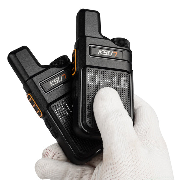 Walkie Talkie Portable Mini Communication Radio Profesional PMR 446  Talkie Walkies Two Way Radio Transceiver KSUN M6 Quality