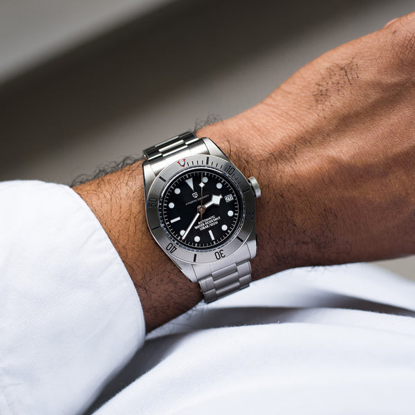 PAGANI DESIGN 2023 New BB58 Steel Men's Mechancial Wristwatch Luxury Automtaic watch for men Sapphire mirror sport Diver watch