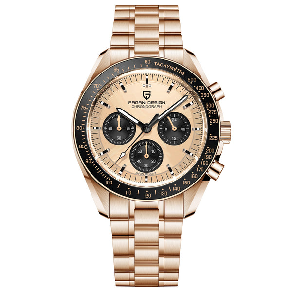 PAGANI DESIGN 2023 New Men's Watches Top Luxury Quartz Watch For Men Automatic Date Speed Chronograph Sapphire Mirror Wristwatch