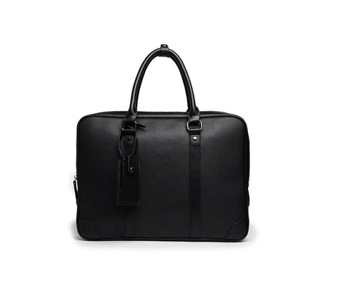 2024 Men Messenger Computer Bag Man 14-inch Leather Laptop Briefcase Handbag Single Bolso Bags Bandolera Hombre Sac Homme