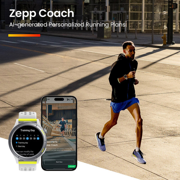 New Amazfit Cheetah (Round) Smartwatch Fitness Data Streamlined Lightweight Design Smart Watch