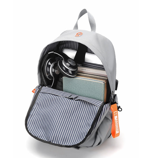 Backpack For Men 2023 Multifunctional Business Notebook Backpack USB Charging Waterproof Film Men's Backbag Casual Bag