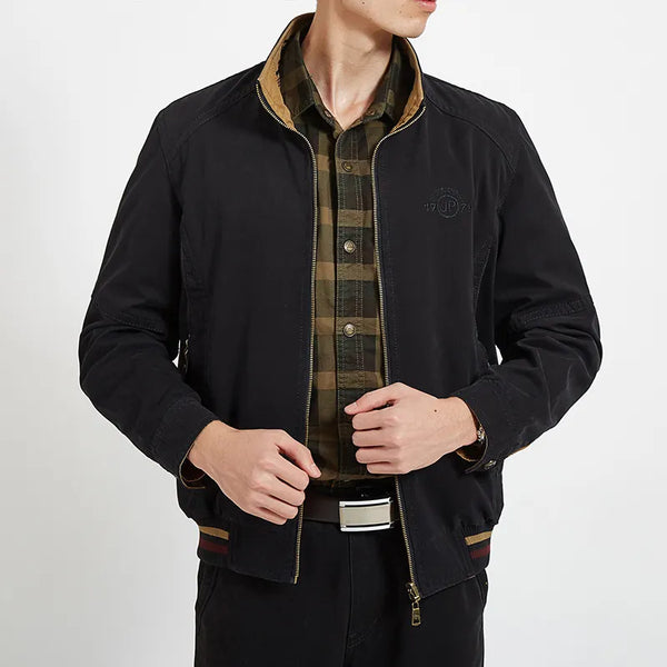 Man Jackets Oversize Windbreaker Military Coat Clothes Men Parka Winter Overcoat Male Men's Cold Blouse Outerwear Button Stylish
